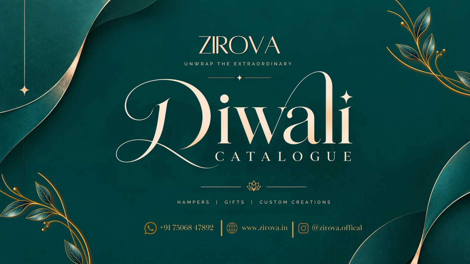 Curated Diwali Hampers Catalogue Preview